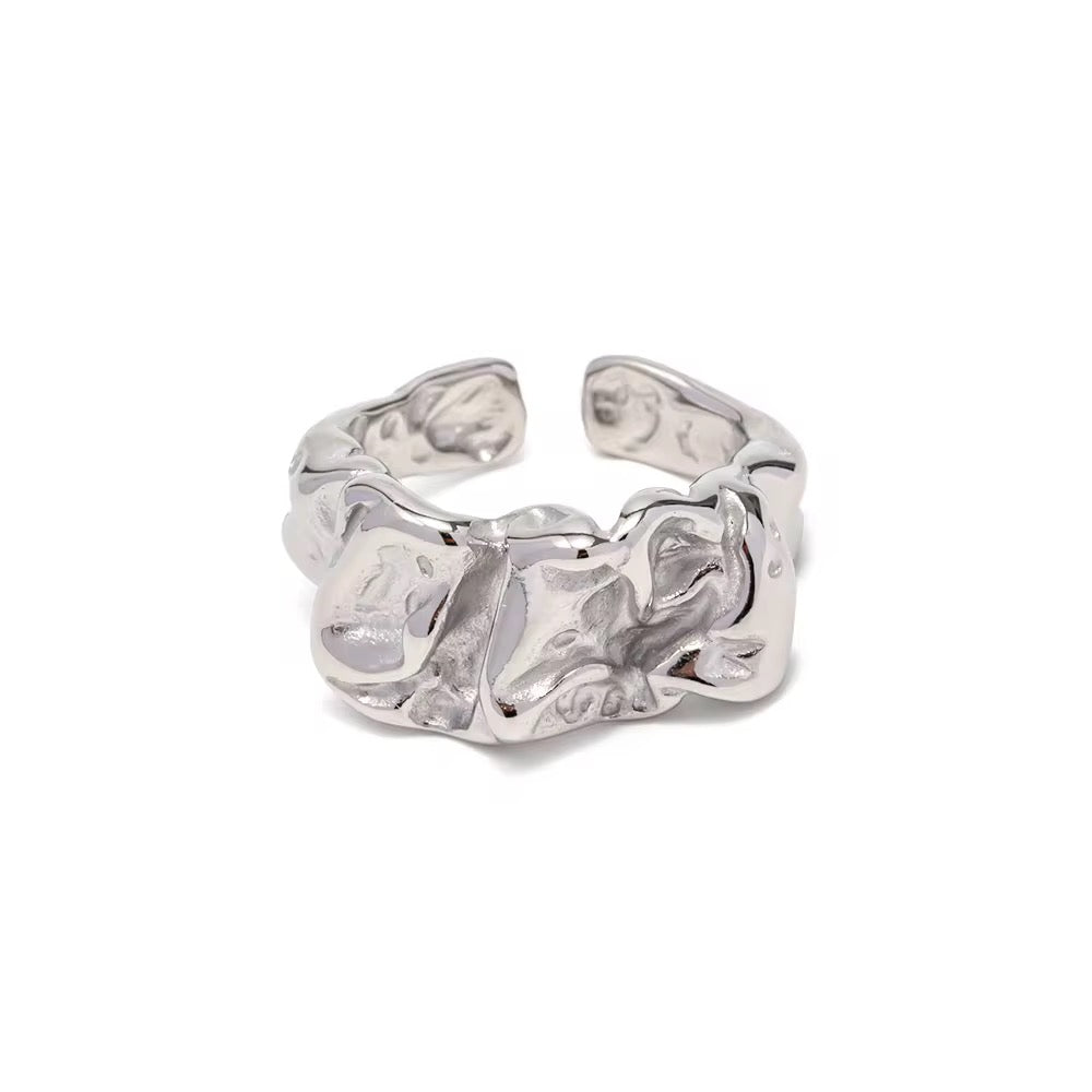 The Annie ring silver