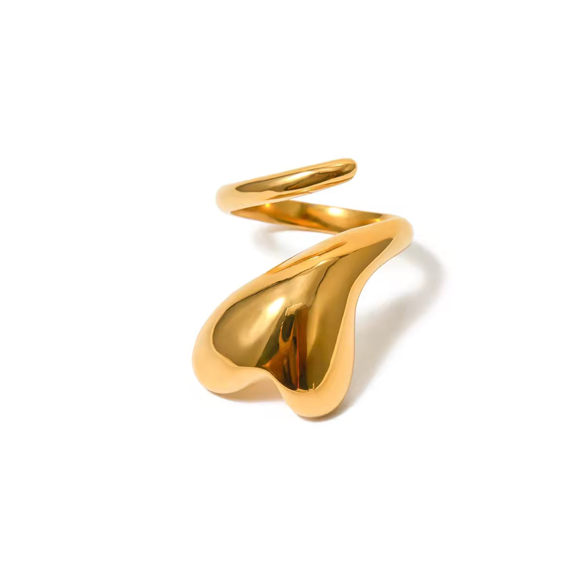 Twisted heart gold