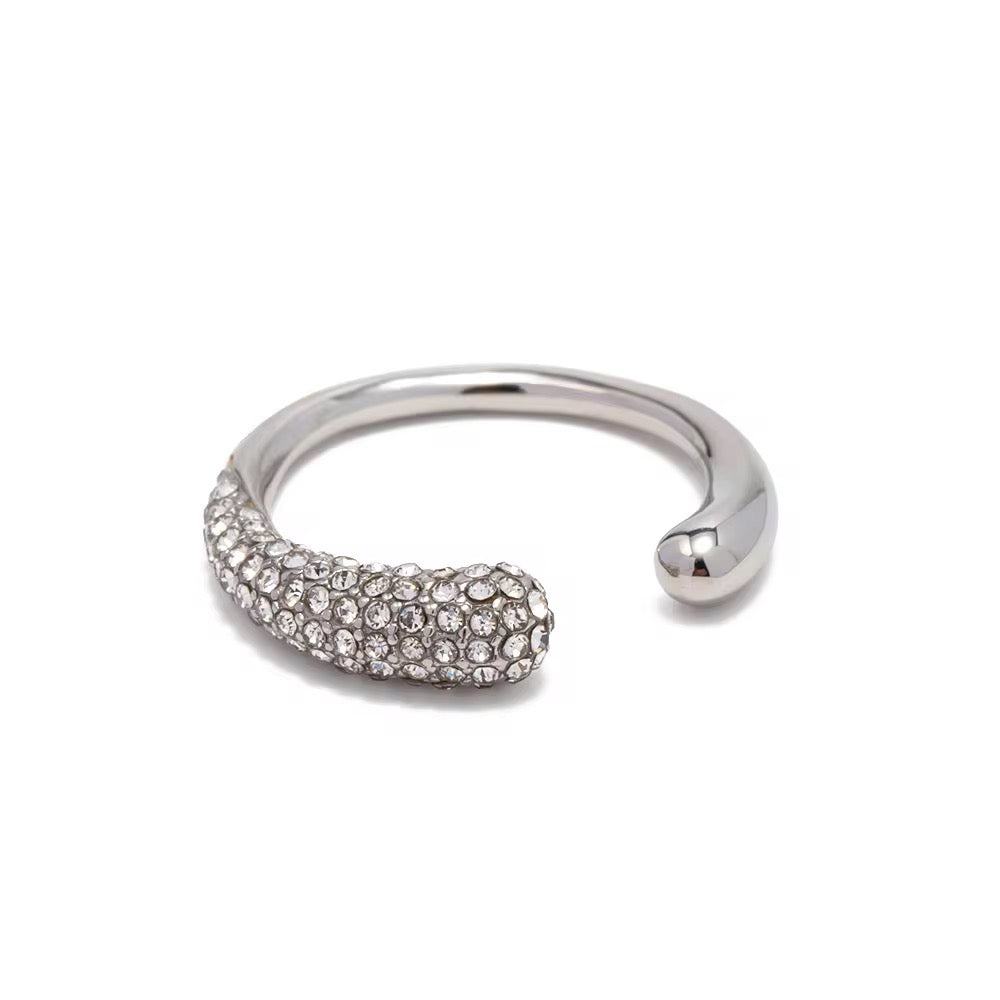 The Rose ring silver