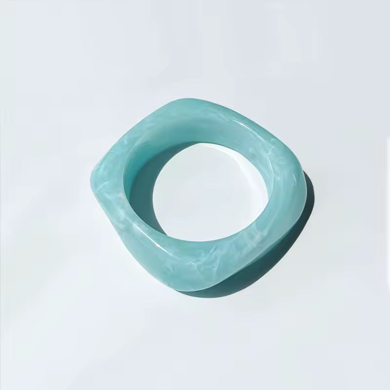 Happy Acrylic bangle
