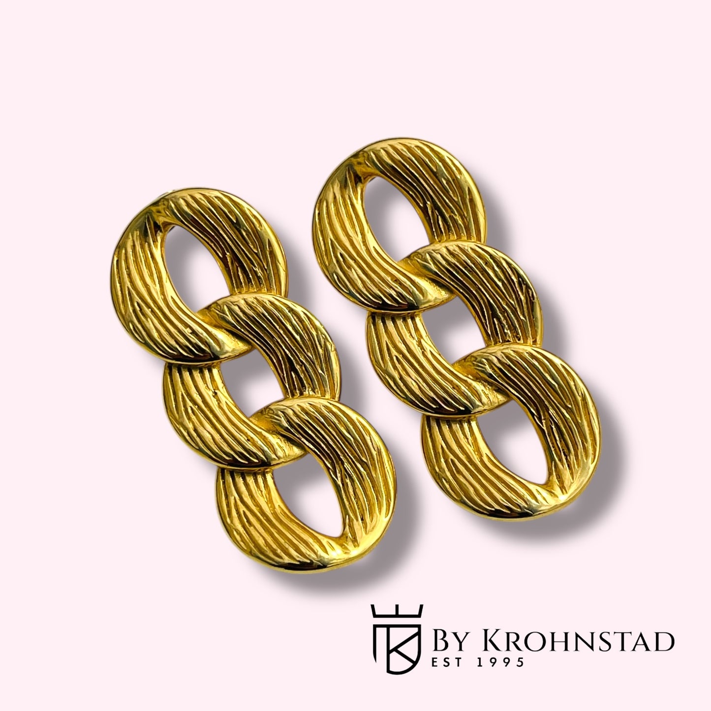 Statement three earring