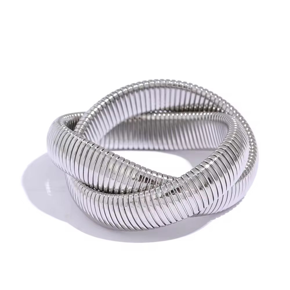 Elastic silver