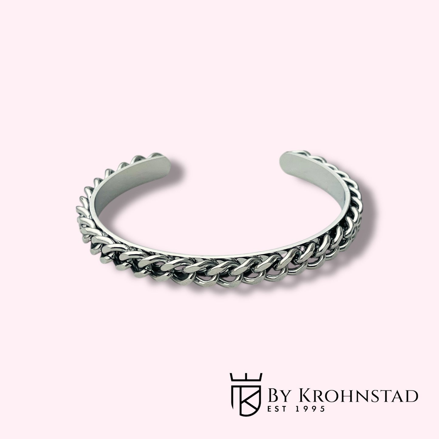 Chain silver cuff