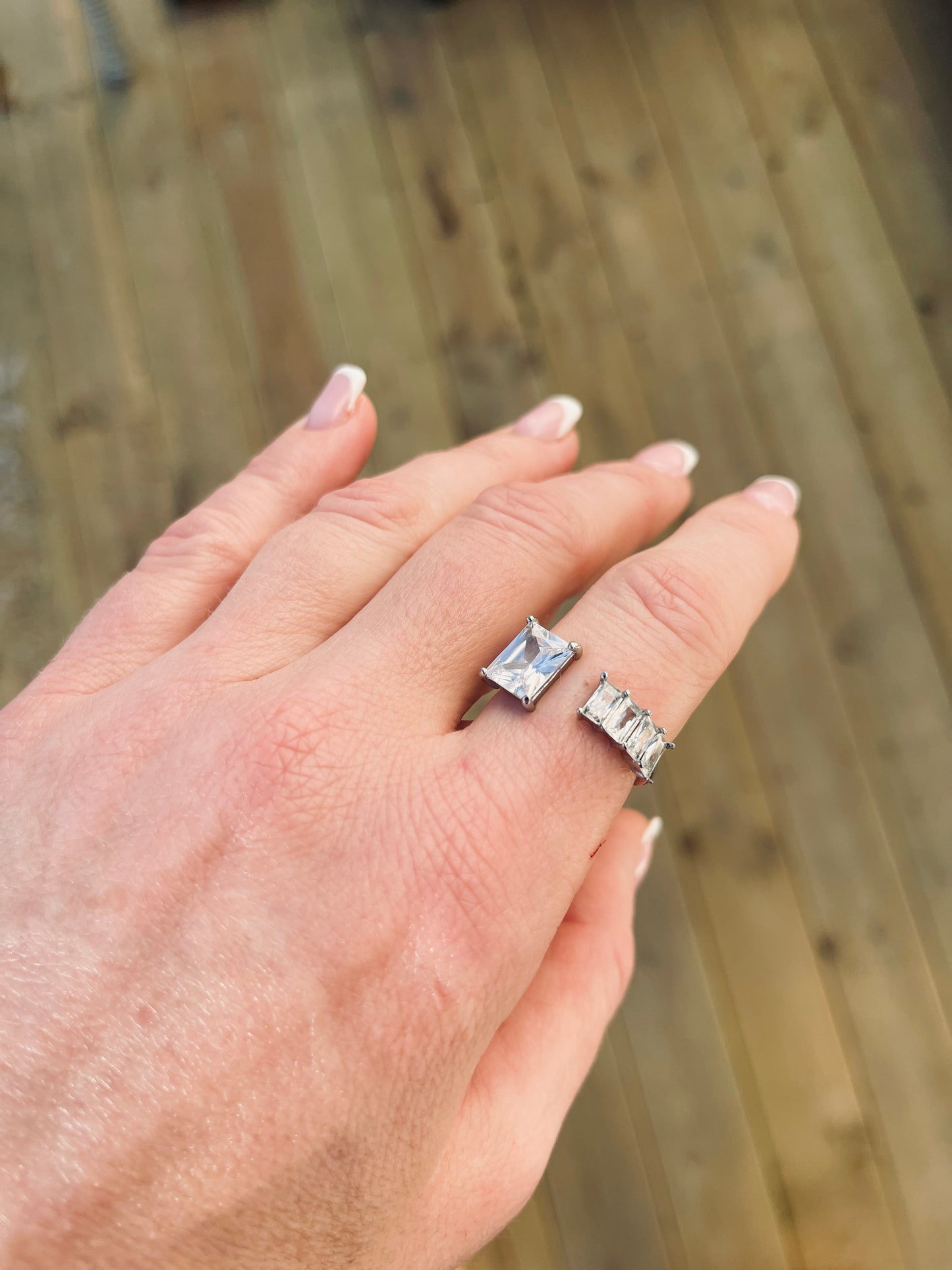The Charlotte ring silver