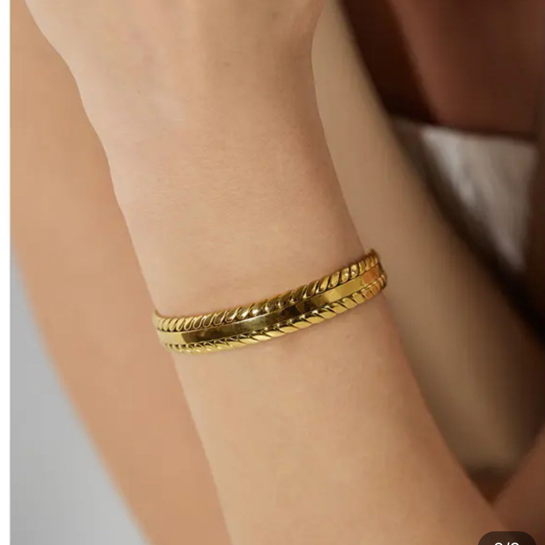 Double braided cuff