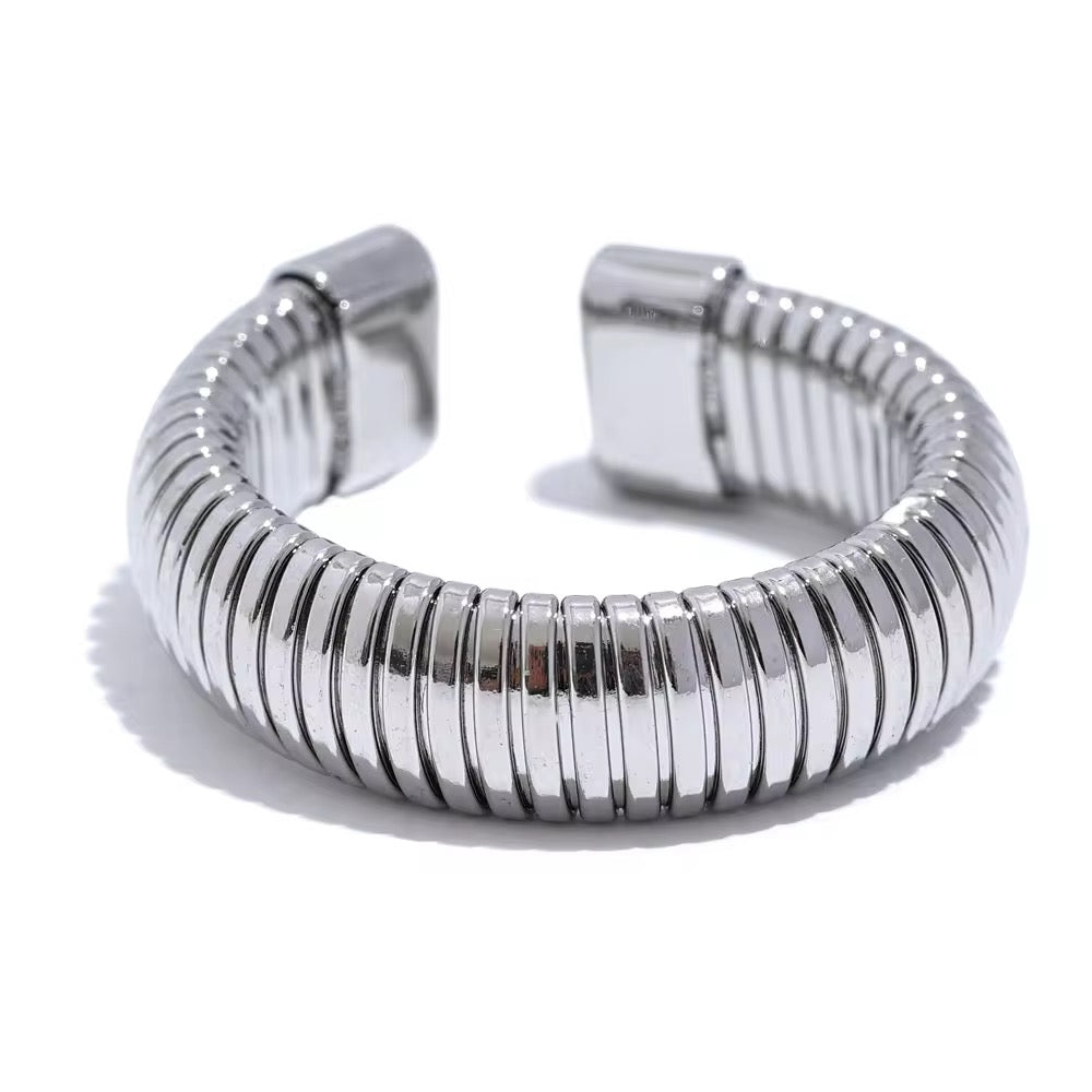 Elastic silver