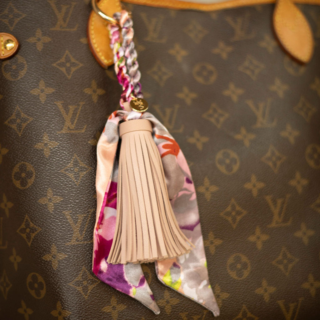 Tassle bag charm