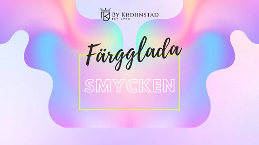 Färgglada Smycken i 18k Guld – Skapa Din Unika Stil