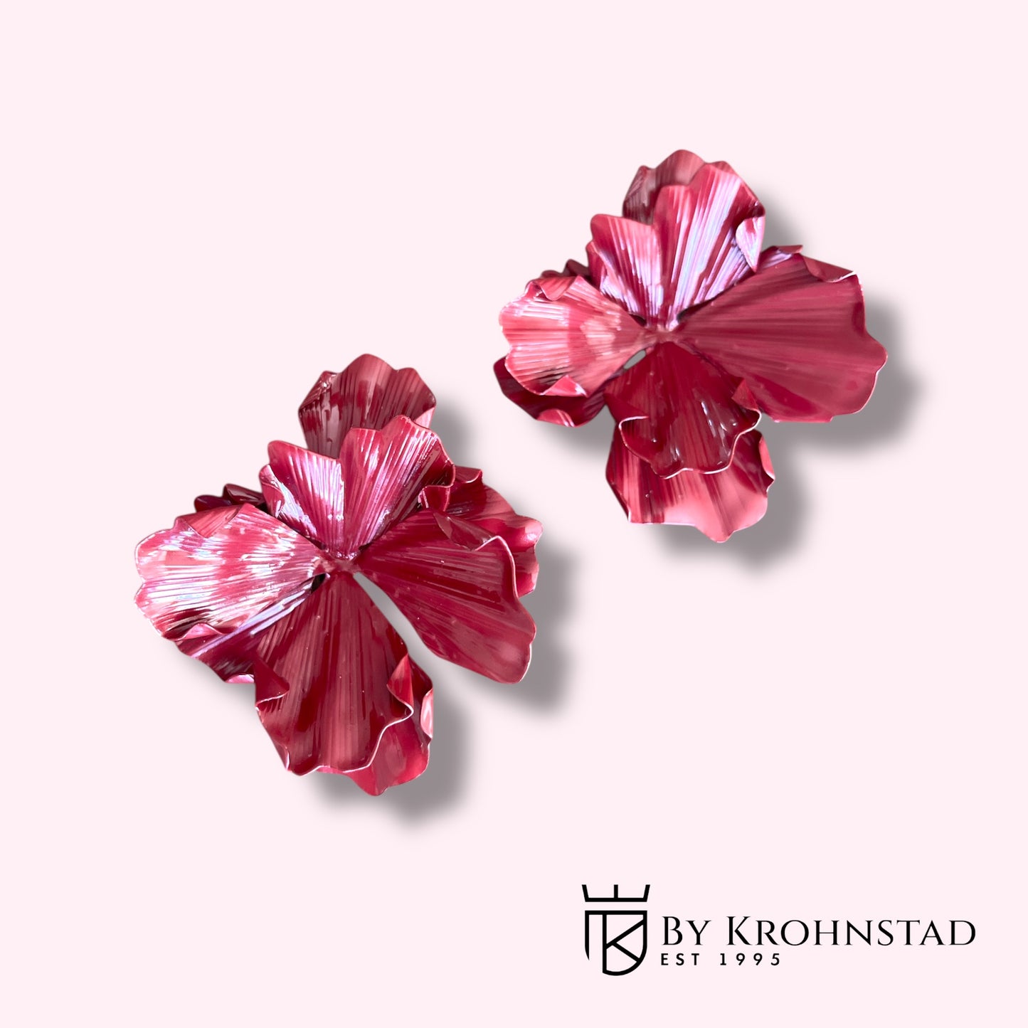 Blush Flora earrings