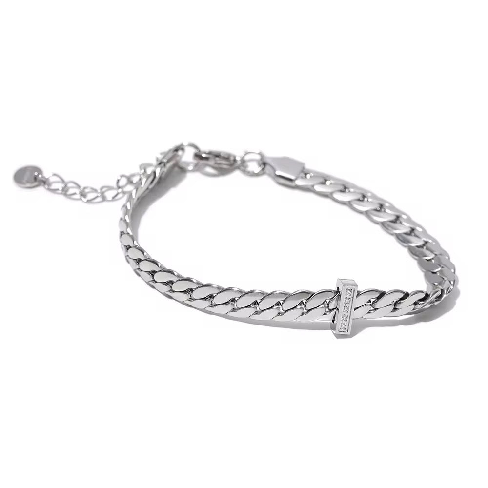 Snake silver bracelet