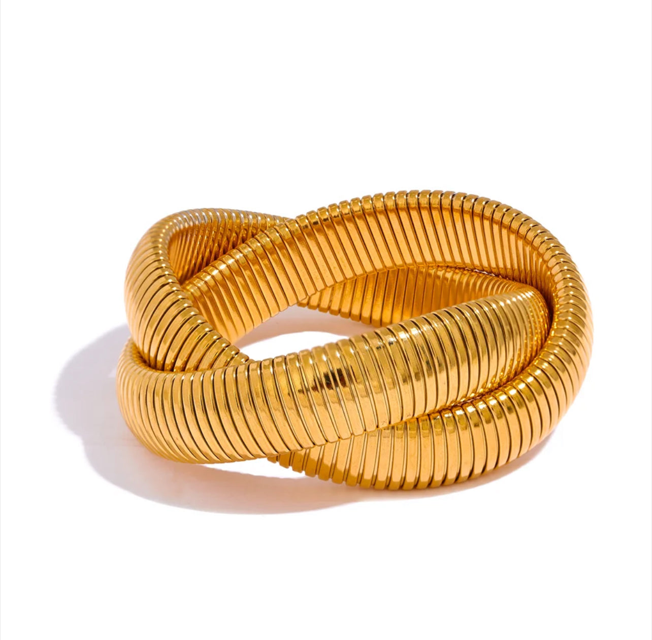 Double elastic bangle