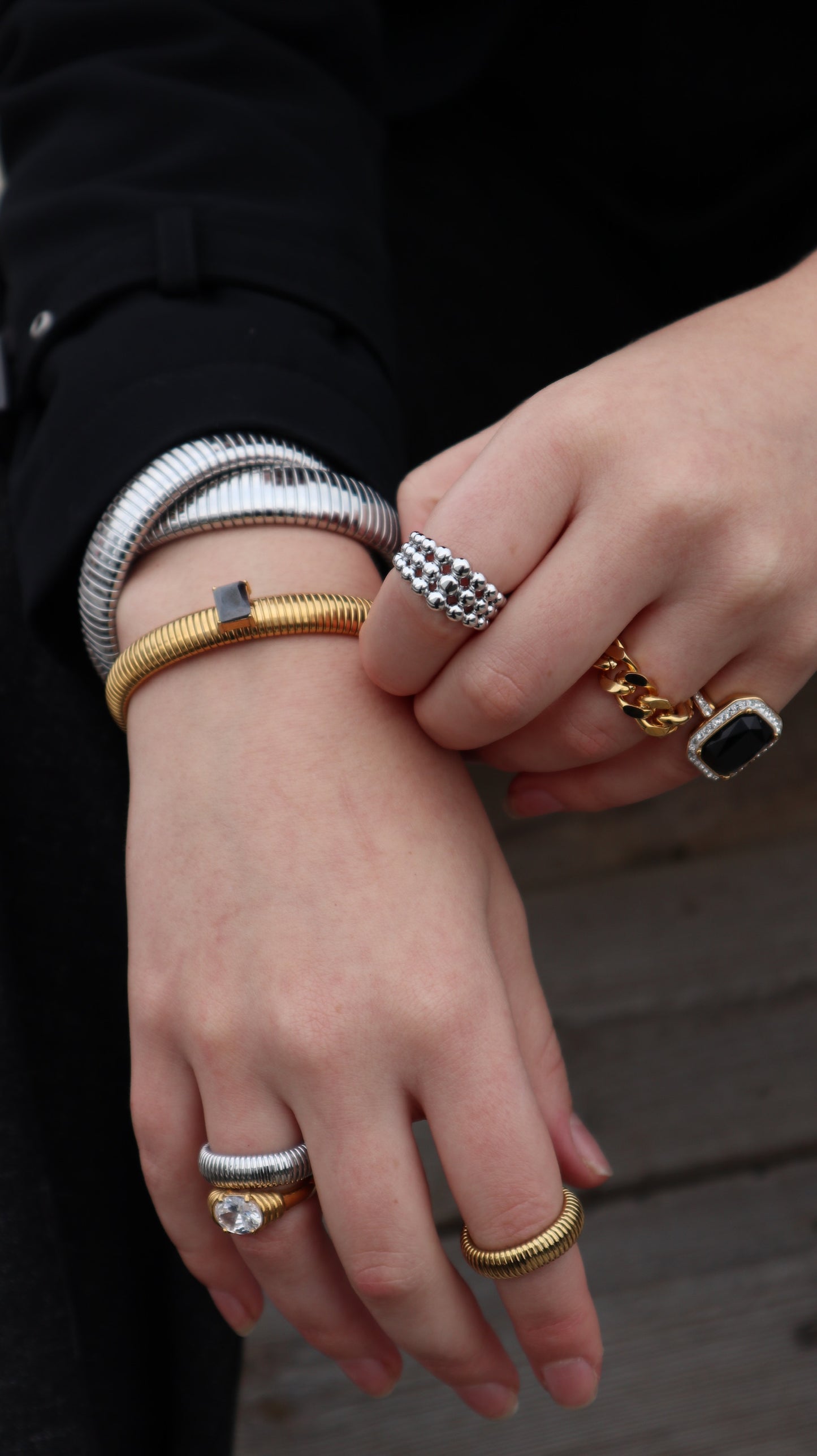 Aurelia ring - Silver