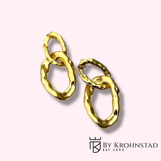 Piece of chain earings