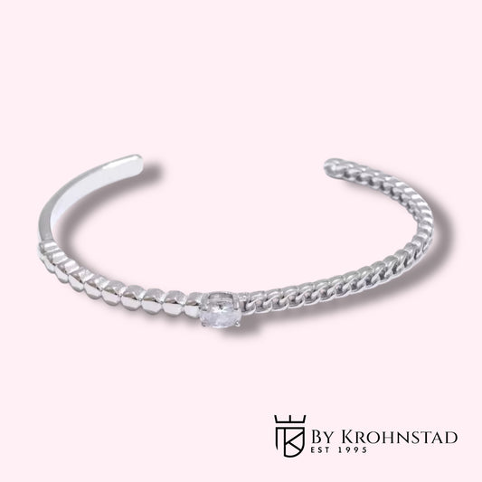 The Mia cuff silver