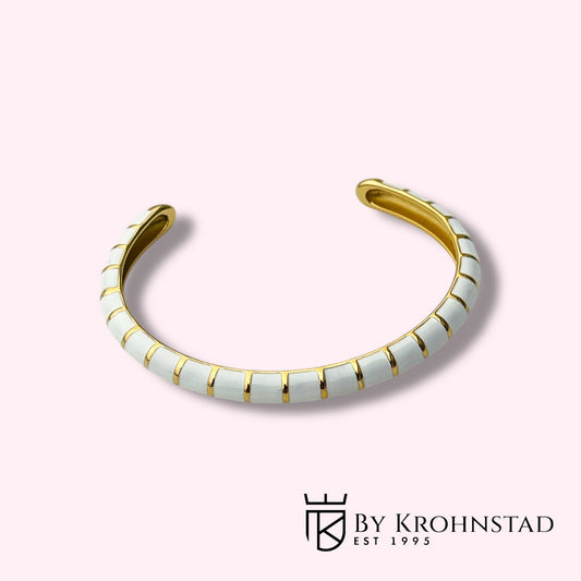 Happy white cuff