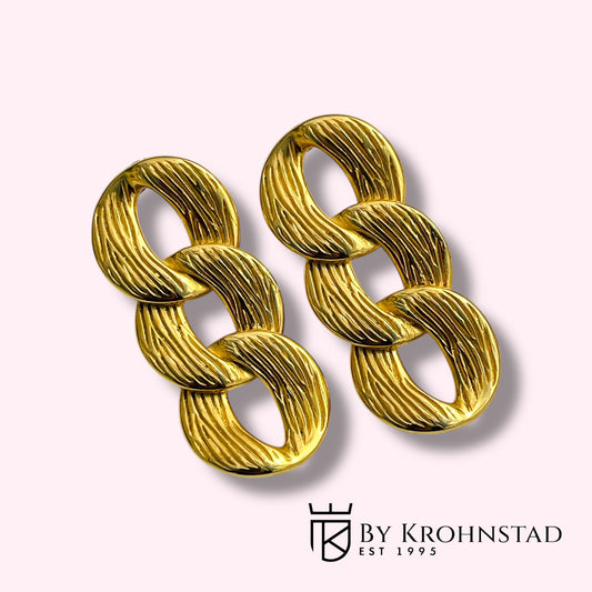 Statement three earring