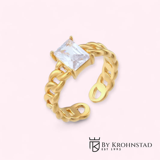 The Erika ring white