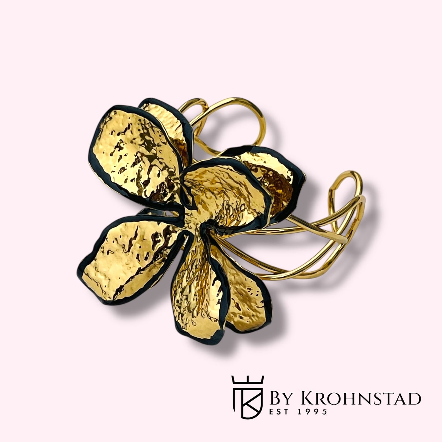 Golden Bloom Cuff
