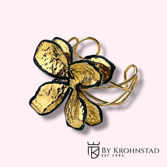 Golden Bloom Cuff