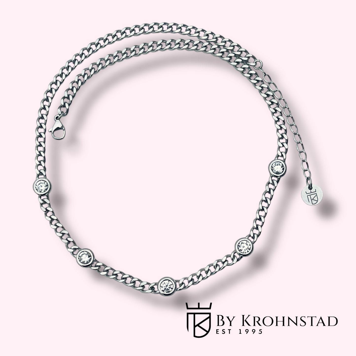 Sparkle Choker silver