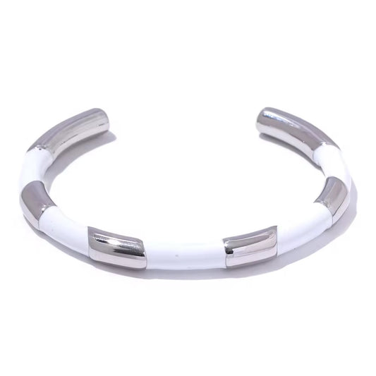 White silver cuff