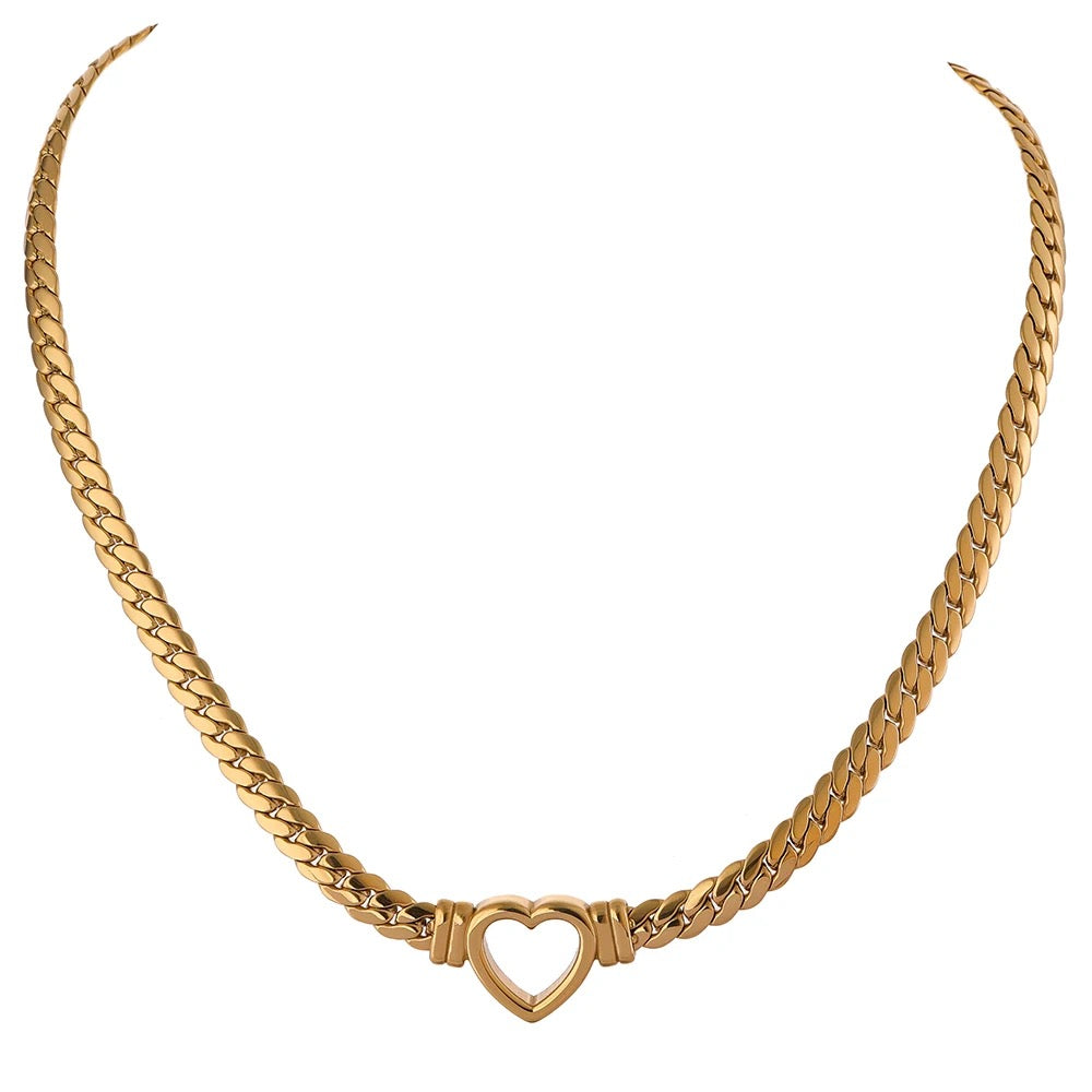 Amalfi heart necklace