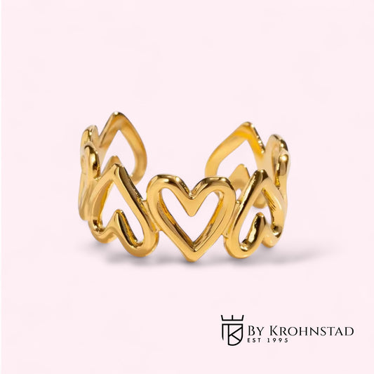 Heart to heart ring