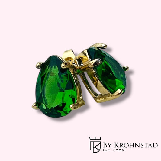 Drop stud green