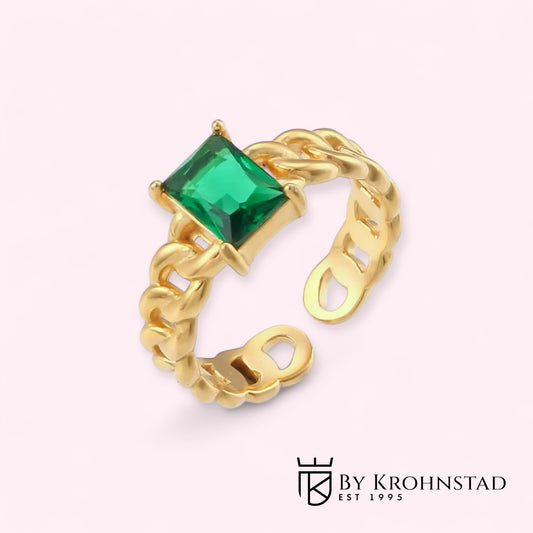 The Erika ring green