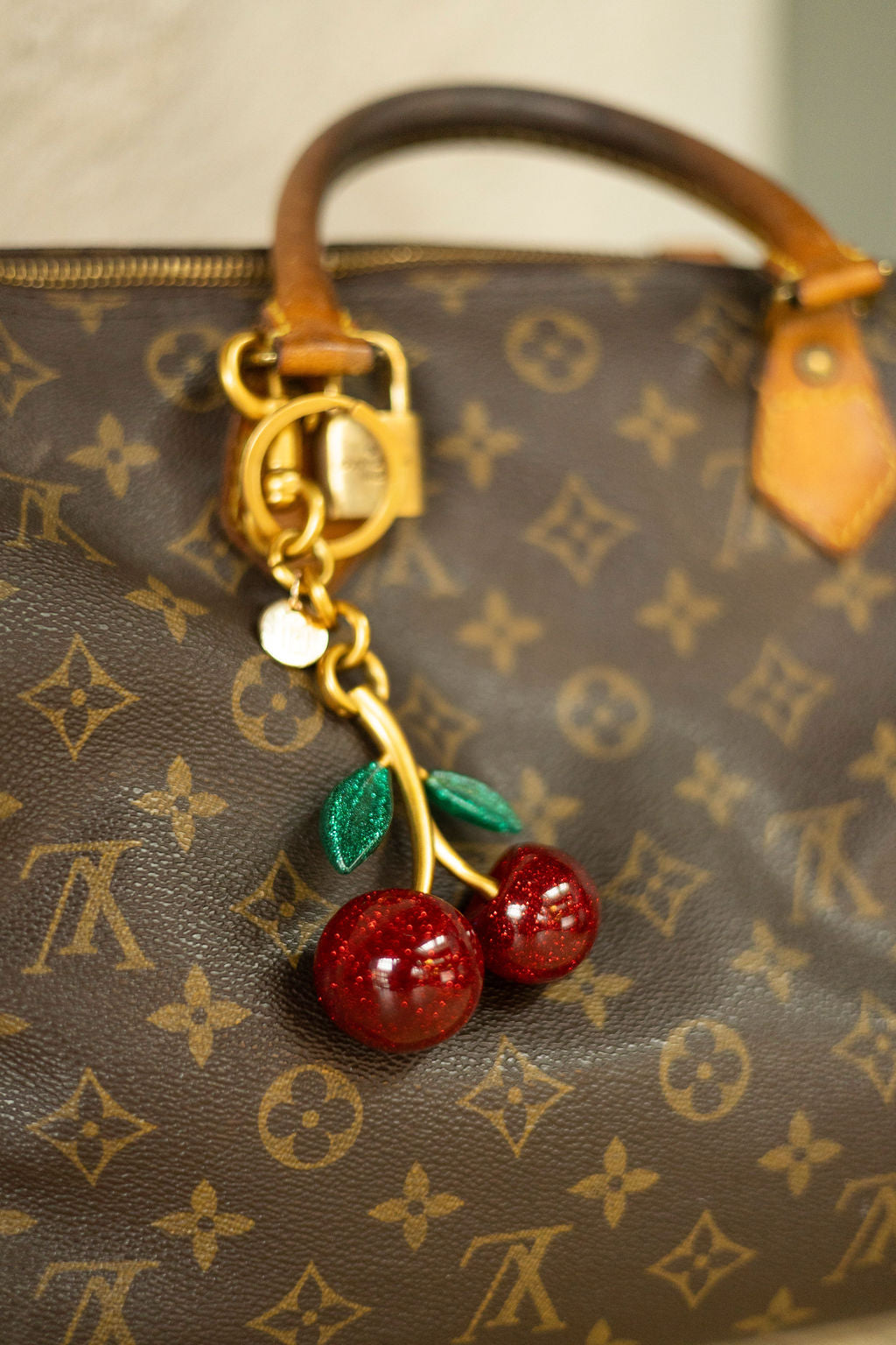 Cherry Bag charm
