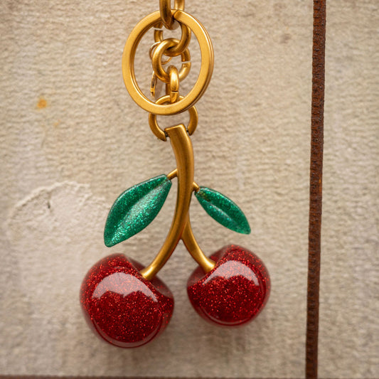 Cherry Bag charm