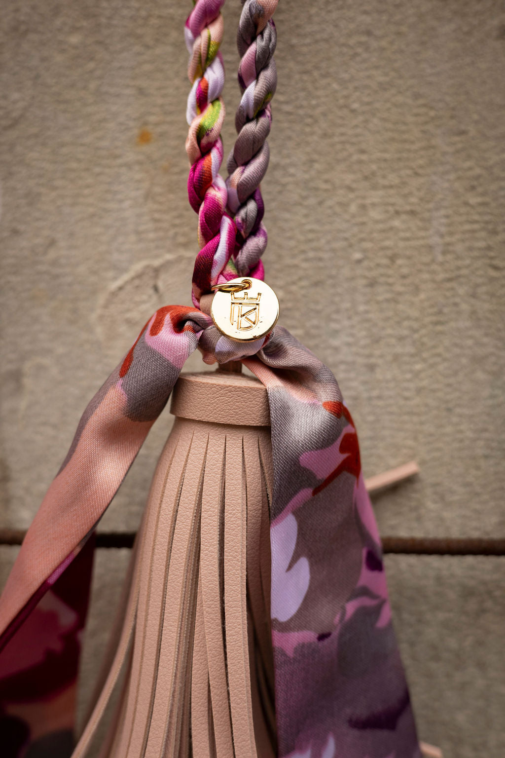 Tassle bag charm